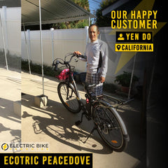 Ecotric Peacedove 36V/10Ah 350W Step-Thru Electric Bike