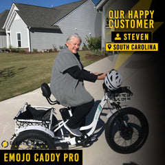 Emojo Caddy Pro 48V/15Ah 500W Fat Tire Electric Trike