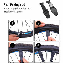 Mini Bike Pump & Glueless Puncture Repair Kit