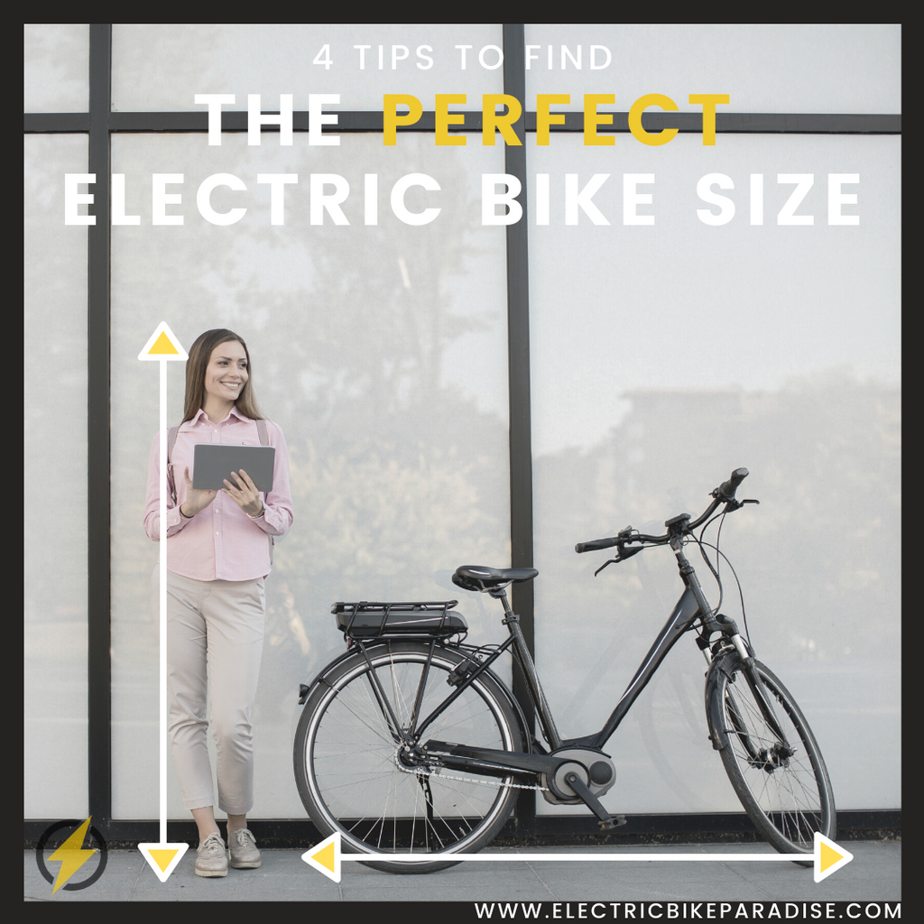 4 Tips to Find The Perfect Electric Bike Size
