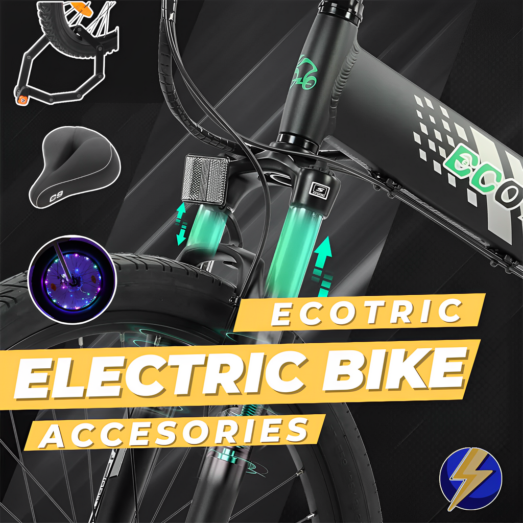Ecotric Electric Bike Accessories: Best Electric Bike Accessories