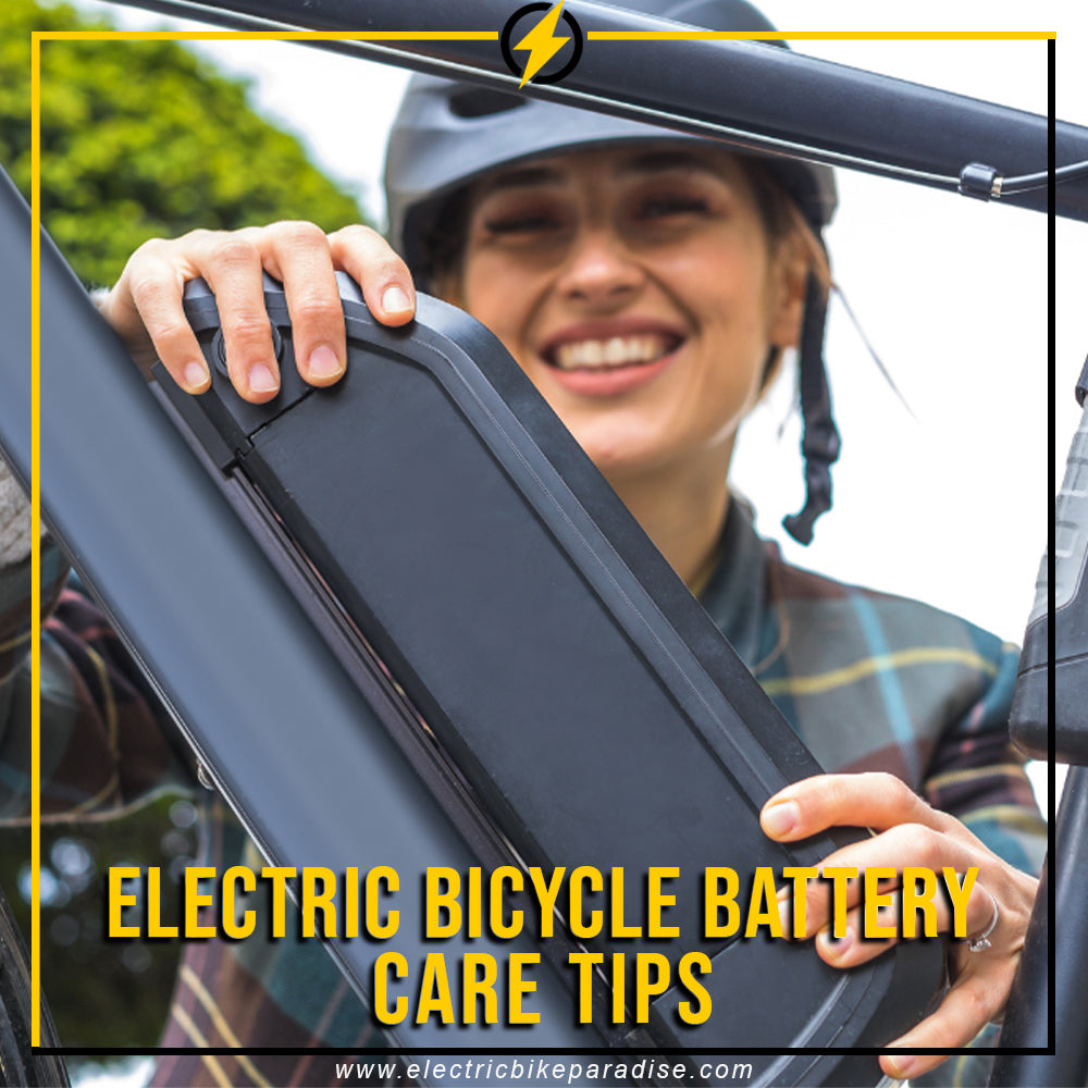 Electric Bicycle Battery Care Tips