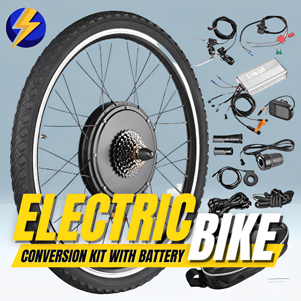Electric Bike Conversion Kit With Battery: DIY eBike Conversion