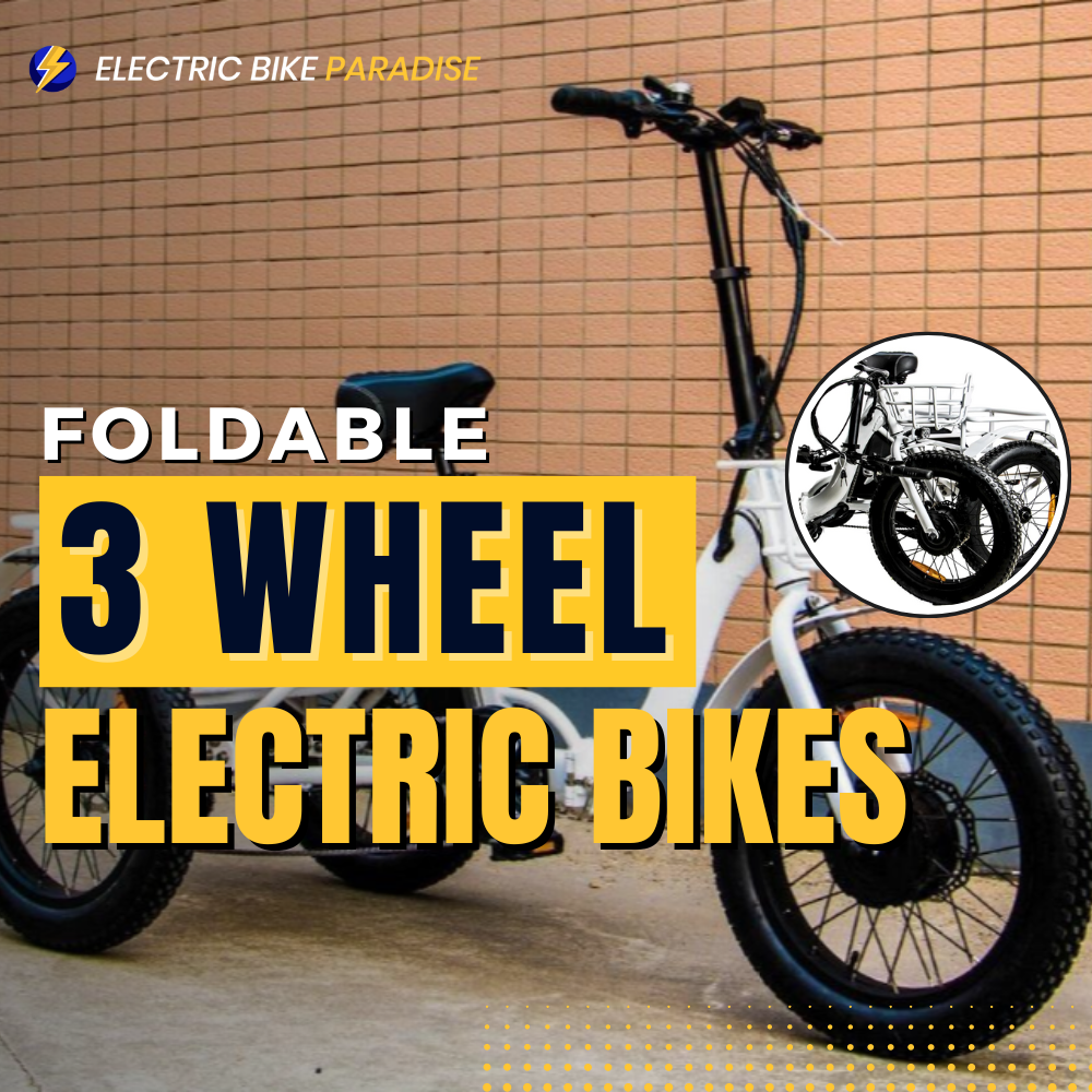 Best Foldable Electric 3-Wheel Bikes: Latest Adult Electric Trikes of 2023