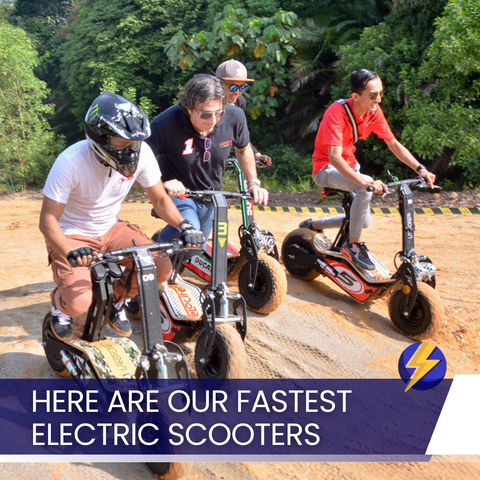Need for Speed? Here Are Our Fastest Electric Scooters