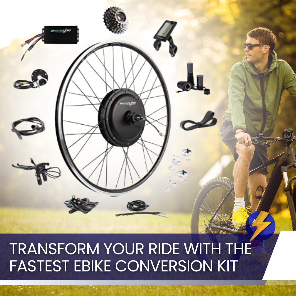Transform Your Ride With the Fastest eBike Conversion Kit