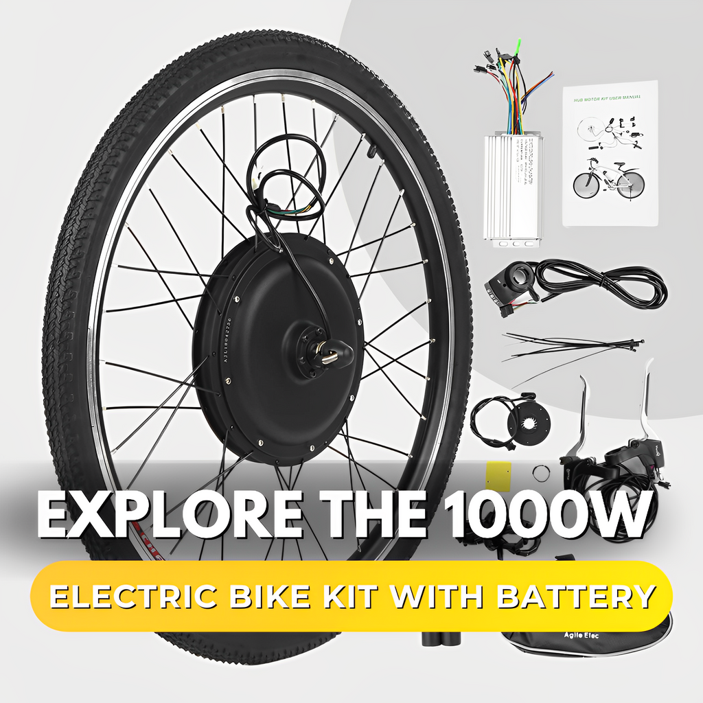 Unleash Power: Explore the 1000W Electric Bike Kit with Battery
