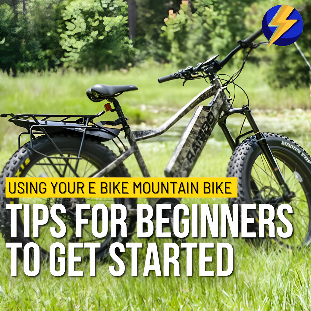 Using Your Ebike Mountain Bike: Tips for Beginners to Get Started