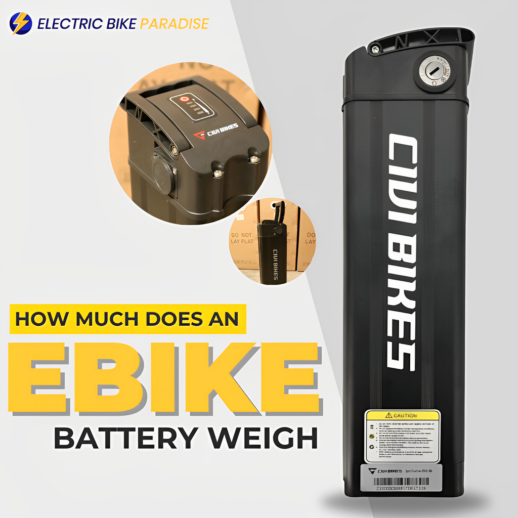 Weight vs Performance: How Much Does an Ebike Battery Weigh?