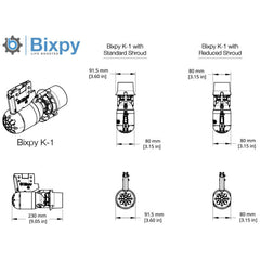 Bixpy K-1 Outboard Kit (K-1/PP-378 battery kit)