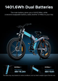ENGWE X26 1200W Foldable Electric Bike