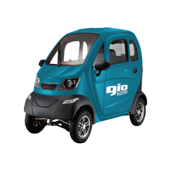GVA Brands GIO Golf 60V/45Ah 1200W 4-Wheel Enclosed Scooter_blue