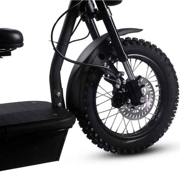 MotoTec Electric Trike 60v 1800w Black