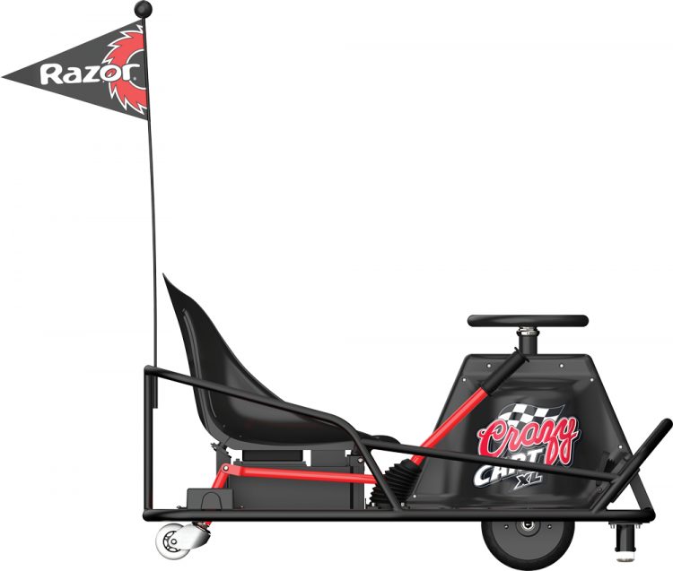 Razor Crazy Cart - Drift and drive, go kart style electric ride on