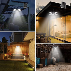 160 LED Indoor Solar Lamp with Remote Control