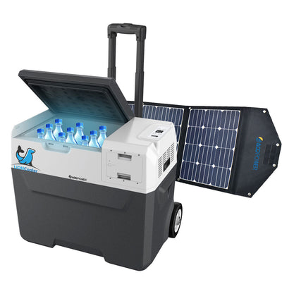 ACOPOWER LiONCooler X40A 42 Quarts + 90W Solar Panel Portable Solar Fridge Freezer HY-COMBO-X40A+90W123