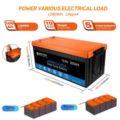 ACOPOWER Lithium Battery Polycrystalline Solar Power Complete System