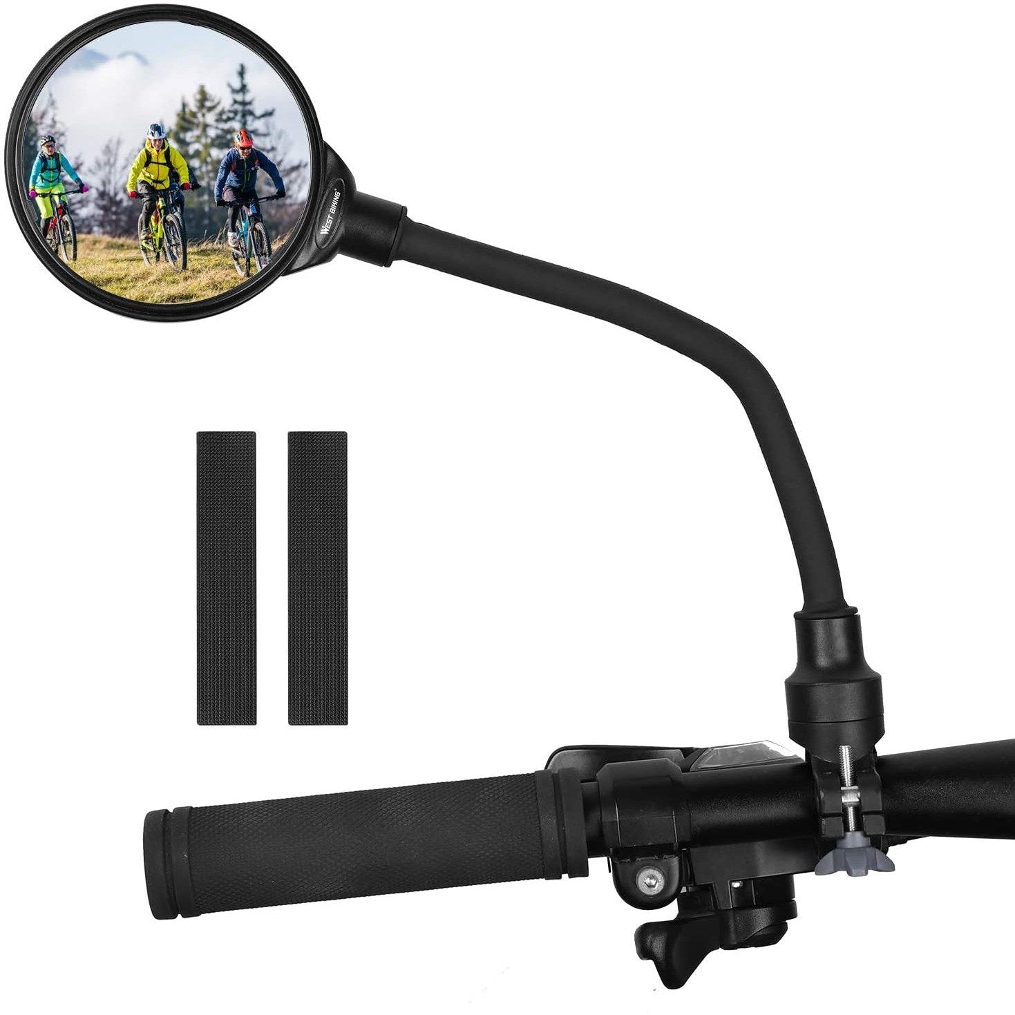 Adjustable Wide Angle Rearview Mirror