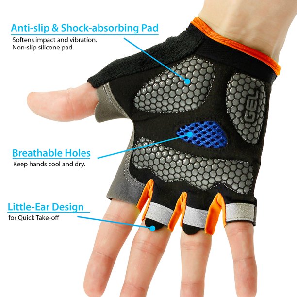 Anti-slip Breathable Half-Finger Sports Gloves