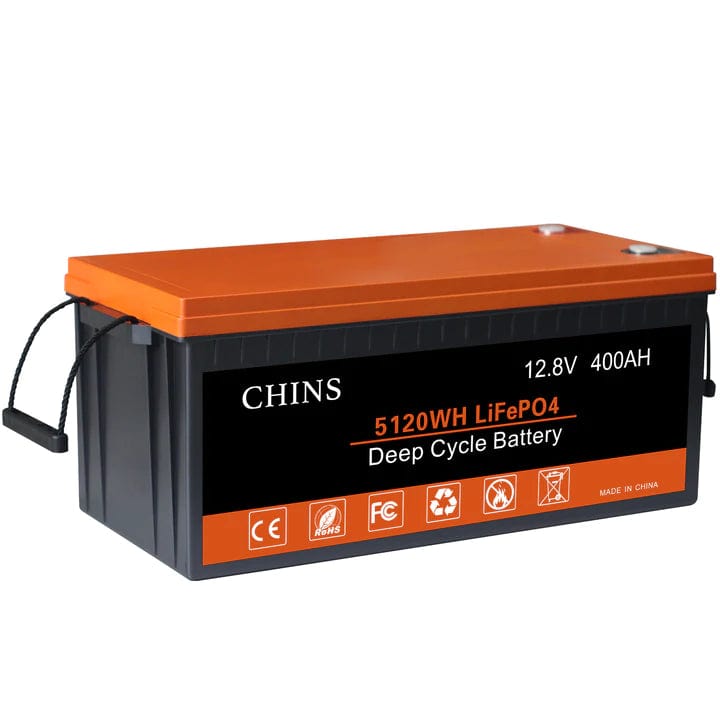 Chins 12.8V/400Ah LiFePO4 Deep Cycle Battery