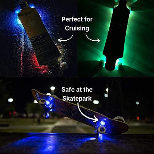 Color Changing LED Skateboard Underglow Lights