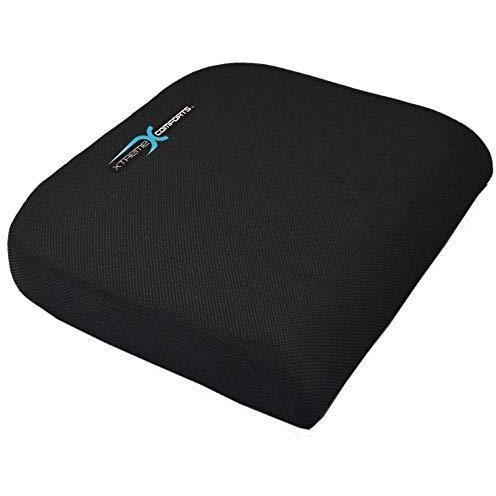 Large Seat Cushion with Carry Handle and Anti Slip Bottom GIVES RELIEF FROM  BACK PAIN by Xtreme Comforts 