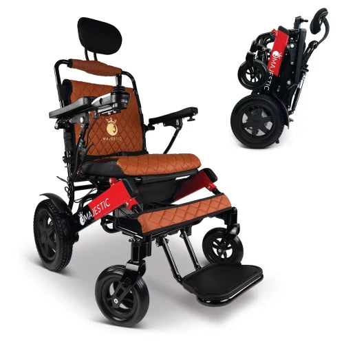 ComfyGo Majestic IQ-9000 Plus 20Ah 220W 20" Wide Seat Folding Electric Wheelchair