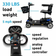 ComfyGo Z-1 24V/12Ah 250W 4-Wheel Mobility Scooter