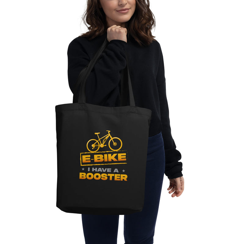 E-bike I Have a Booster Conscious EC8000 Eco Tote Bag Black