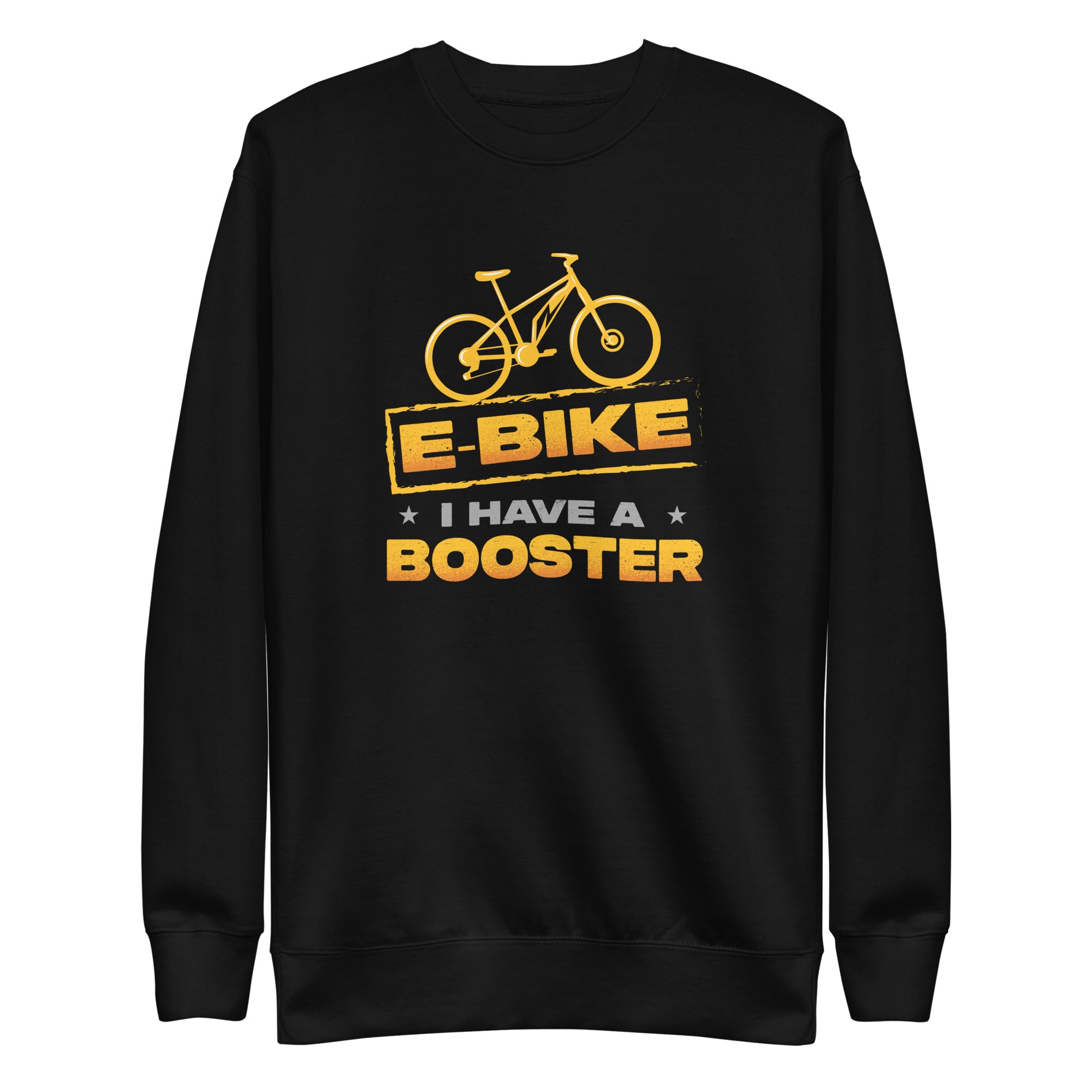 E-bike I Have a Booster Cotton Heritage M2480 Men’s Premium Sweatshirt