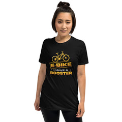 E-bike I Have a Booster Gildan 64000 Women’s T-shirt Black