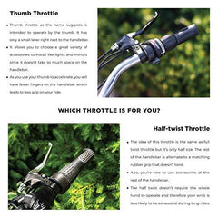 Ebike Conversion Kit 36V 500W 700C Geared Waterproof Electric Bike Conversion Kit - Ebike Kit - Hub Motor Kit (Front/LCD/Thumb)
