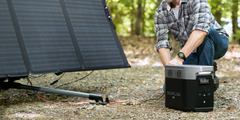 EcoFlow Delta Max + 2x 110W Solar Panel Solar Generator Kit