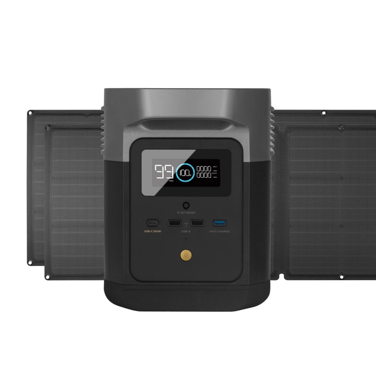 EcoFlow Delta Mini + 2x 110W Solar Panel Solar Generator Kit