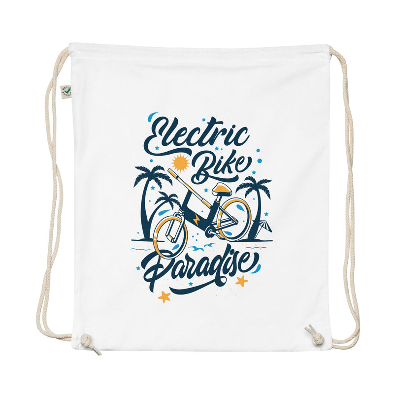 Electric Bike Paradise EarthPositive EP76 Organic Cotton Drawstring Bag