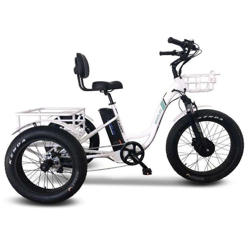 Emojo Caddy Pro 48V/15Ah 500W Fat Tire Electric Trike – Electric Bike  Paradise