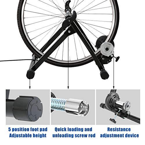 Indoor Magnetic Bike Trainer with 5 Levels Resistance