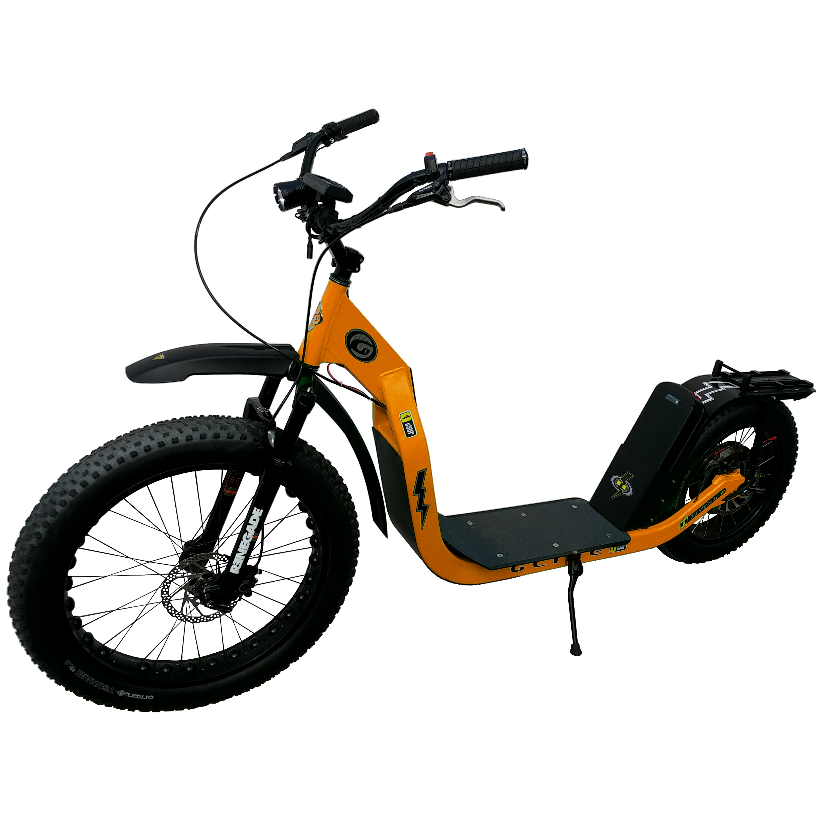 Glide Cruisers Sabre 48V/18Ah 2000W Fat Tire Electric Scooter F4