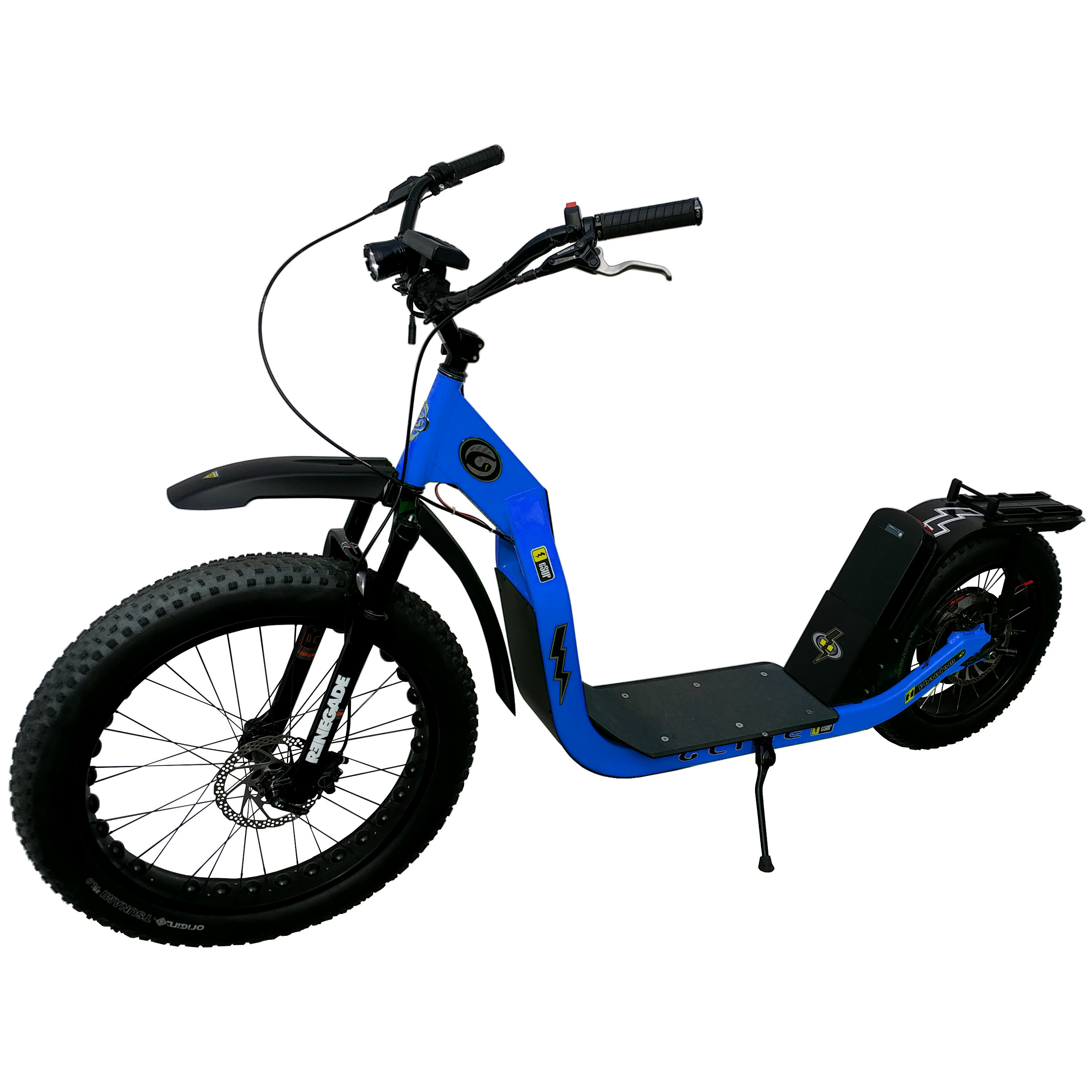 Glide Cruisers Sabre 48V/18Ah 2000W Fat Tire Electric Scooter F4