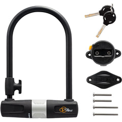 Heavy Duty Bike U-Lock with Cable