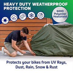 Heavy Duty Large Waterproof Bike Cover