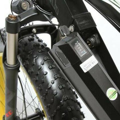 LANKELEISI 48V/12.8Ah 1000W Fat Tire Electric Mountain Bike XC4000