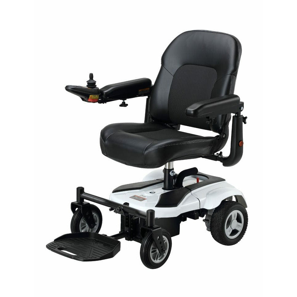 Merits Health EZ-GO Deluxe 12V/22Ah 90W Rear-Wheel Electric Wheelchair P321B