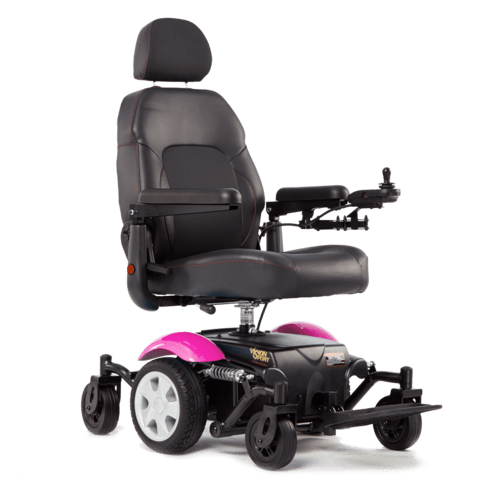 Merits Health Vision Sport 12V 160W Mid-Wheel Electric Wheelchair P326A