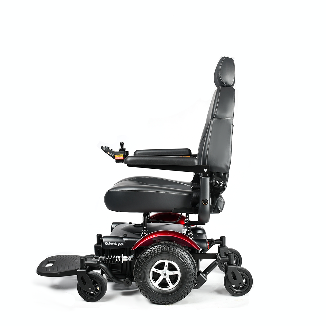 Merits Health Vision Super 12V/60Ah 300W Mid-Wheel Electric Wheelchair P327