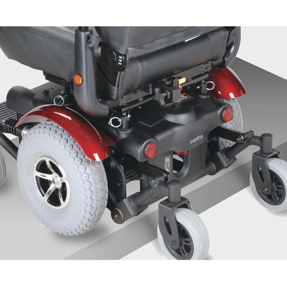 Merits Health Vision Ultra 12V 200W Mid-Wheel Electric Wheelchair P325