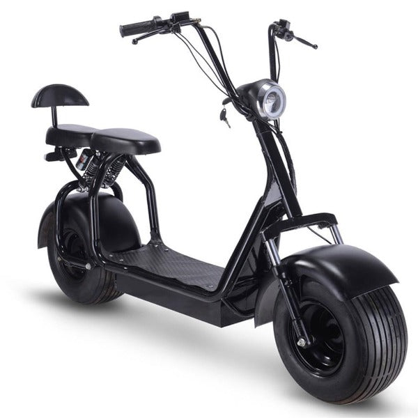 MotoTec Knockout 60V/12Ah 1000W Fat Tire Electric Scooter – Electric Bike  Paradise