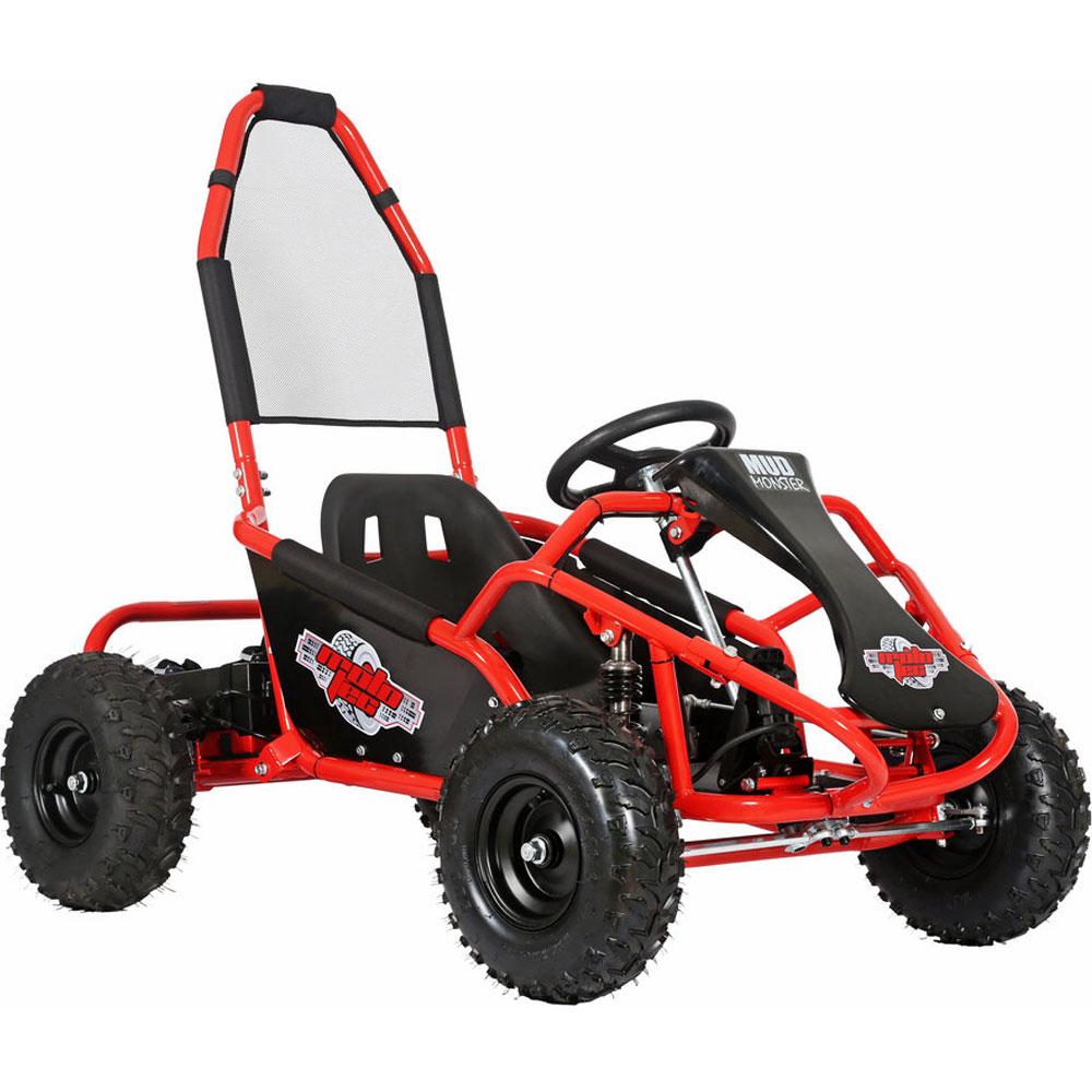 MotoTec Mud Monster 48V/12Ah 1000W Full Suspension Electric Go Kart