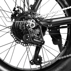 Mukkpet GL 500W All Terrain Folding Fat Tire Electric Bike