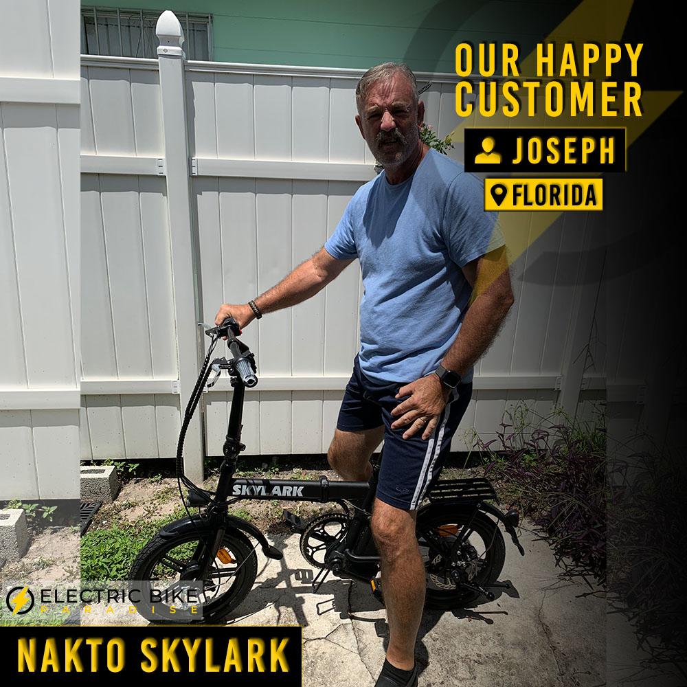 Nakto Skylark 36V/10Ah 250W Folding Electric Bike Sky16002